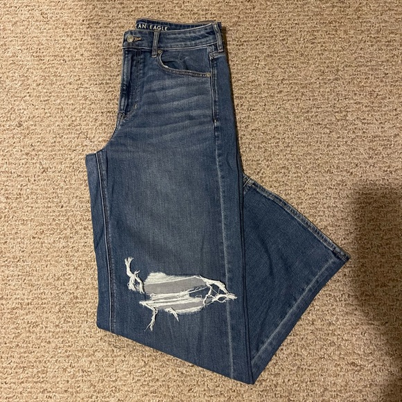 American Eagle Baggy Wide Leg Jeans - Picture 1 of 7